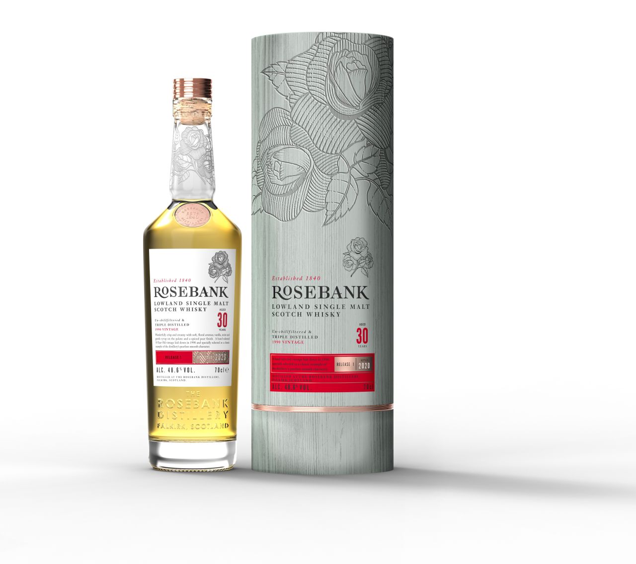 Rarität: Rosebank 30 years Malt Scotch Whisky 